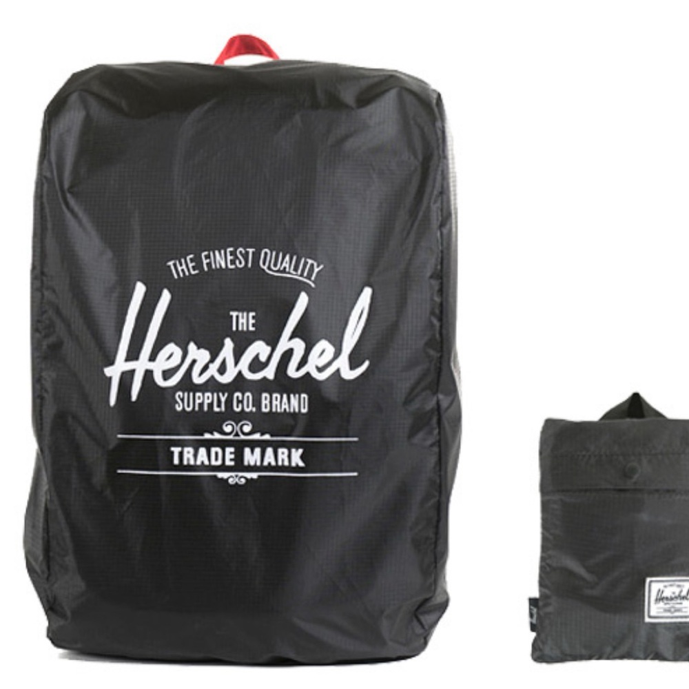Herschel Supply Company Black Packable Rain Cover